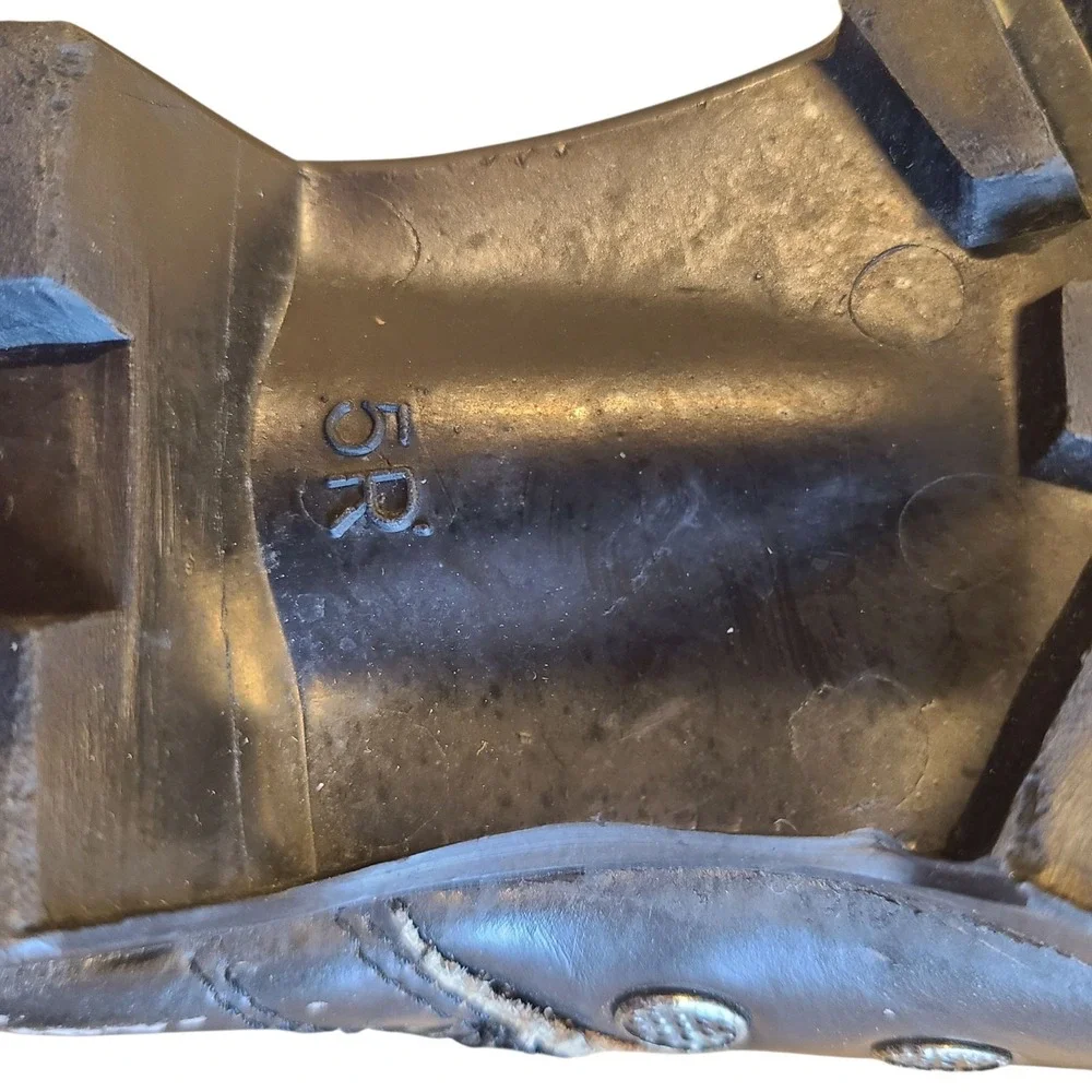 VIETNAM WAR ORIGINAL US ARMY JUNGLE BOOTS-SIZE 5 R‎ Primo Condition - Picture 8 of 10